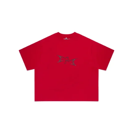 Mertra 3D Logo Tee (Red)